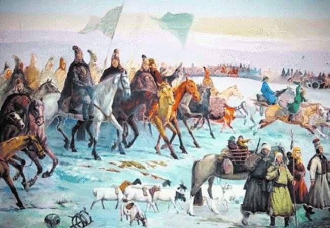 谜语游戏，君王视察北邊疆，三令五申地如金