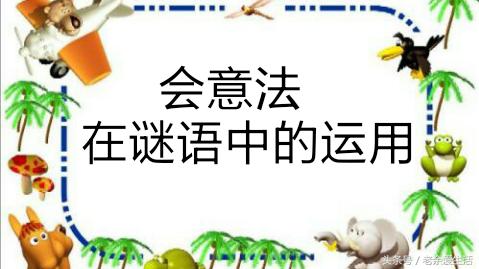 谜语分析，春花怒放