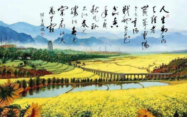 谜语挑战，换得人间九日黄—夏玉鸣金有少游