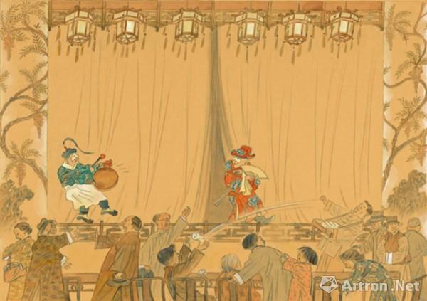 谜戏:地穴坠崖巧遇，两两相思许多