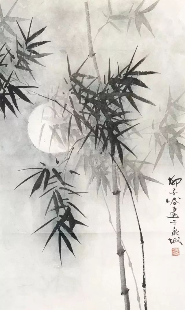 谜语解密，疏梅横斜水清浅，瘦竹低垂月未央