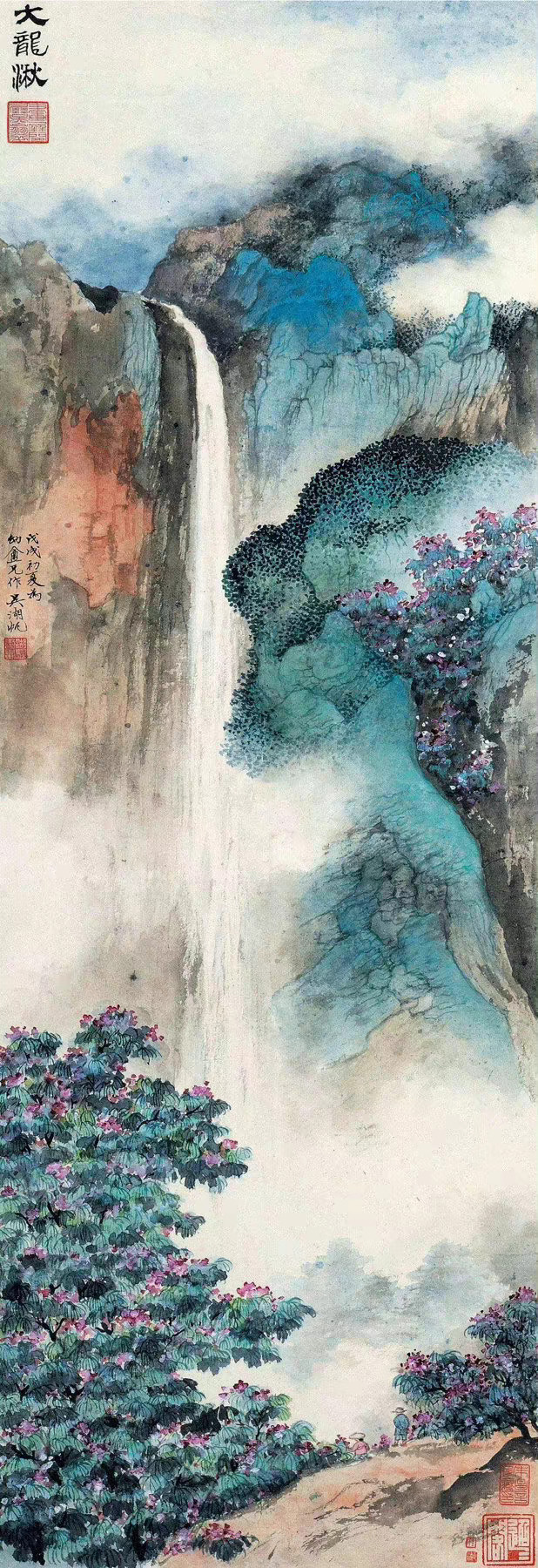 谜语应用:风流倜傥画如生绿水青山美如画