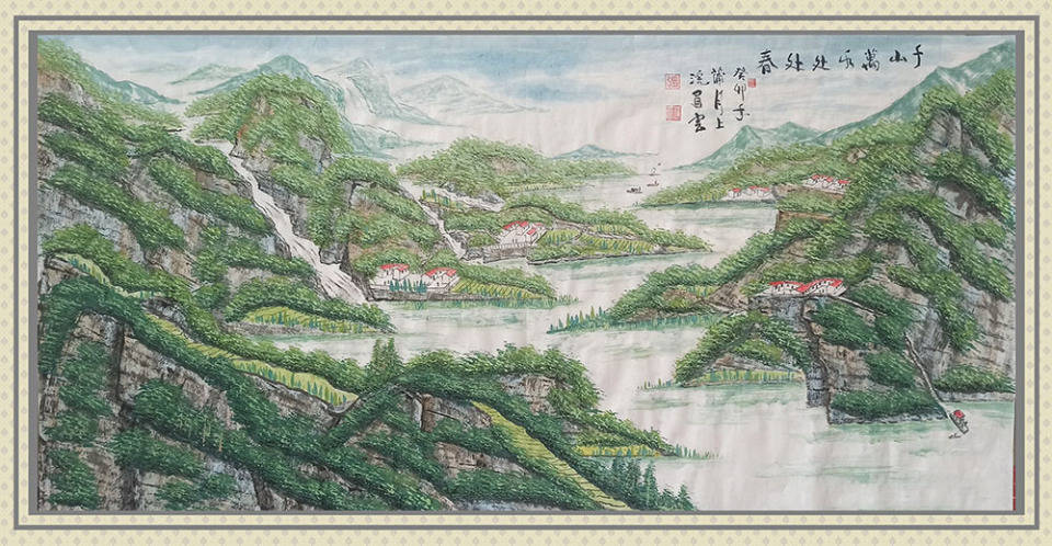 谜语演变，从风流倜傥画如生到绿水青山美如画