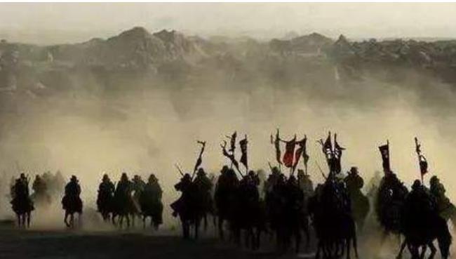 文字谜，立場不定，如何服眾。君王視察北邊疆